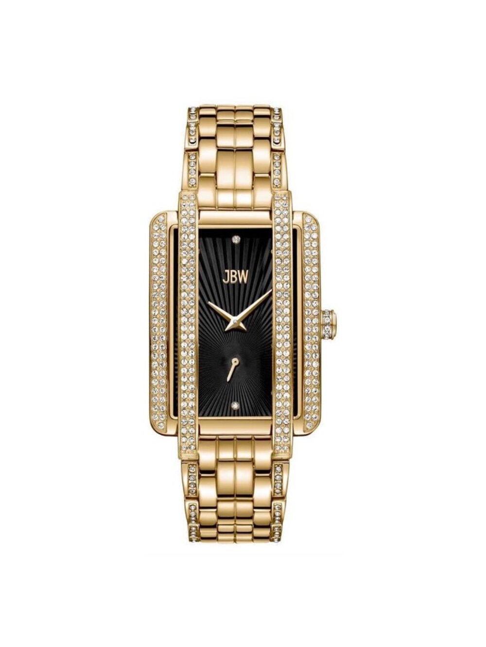 NWT JBW Mink Collection Quartz Diamond Black Dial Ladies Watch